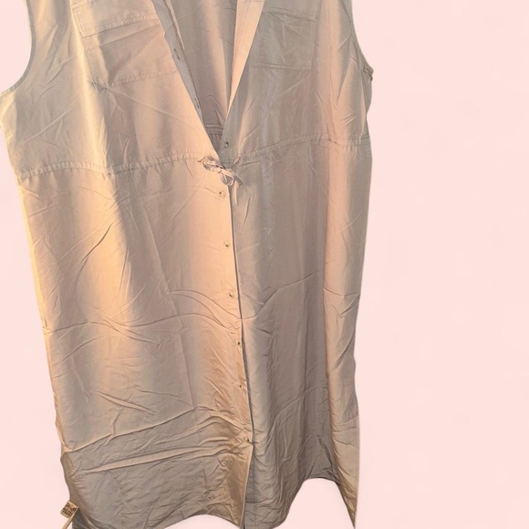 Old Navy khaki Sleeveless Dress - Picture 2 of 4